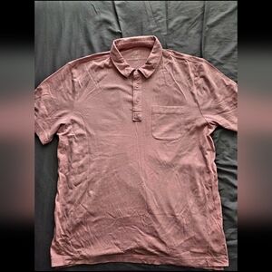 George Men's Pink Polo Shirt